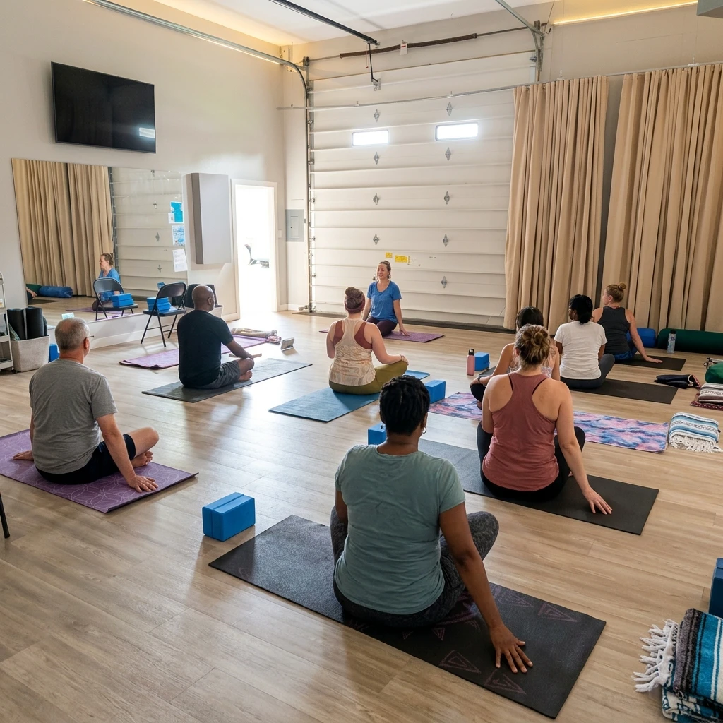 Yoga 101 beginner-friendly class at Trio Studio